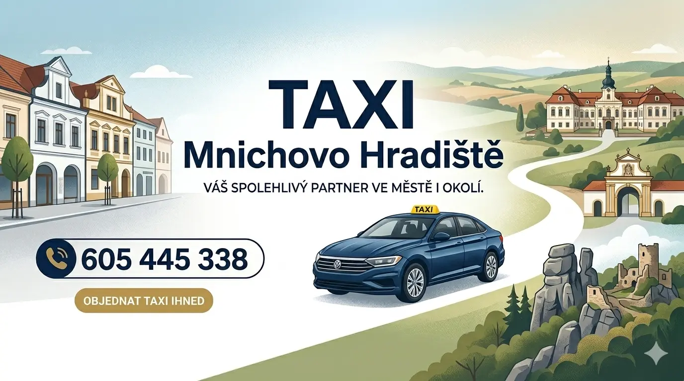 Taxi Mnichovo Hradiště – váš spolehlivý partner ve městě i okolí